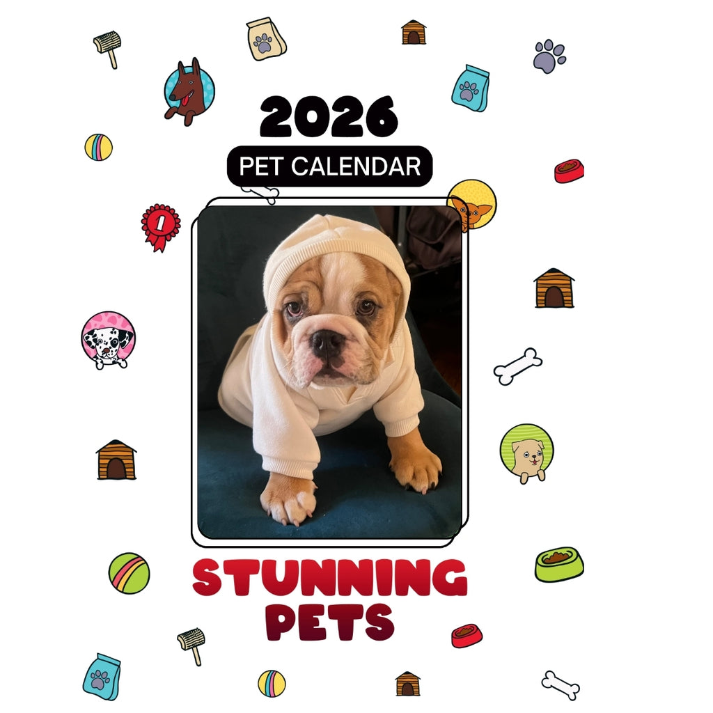 #Rylodabulldog Headlines Stunning Pets: A 2026 Pet Calendar