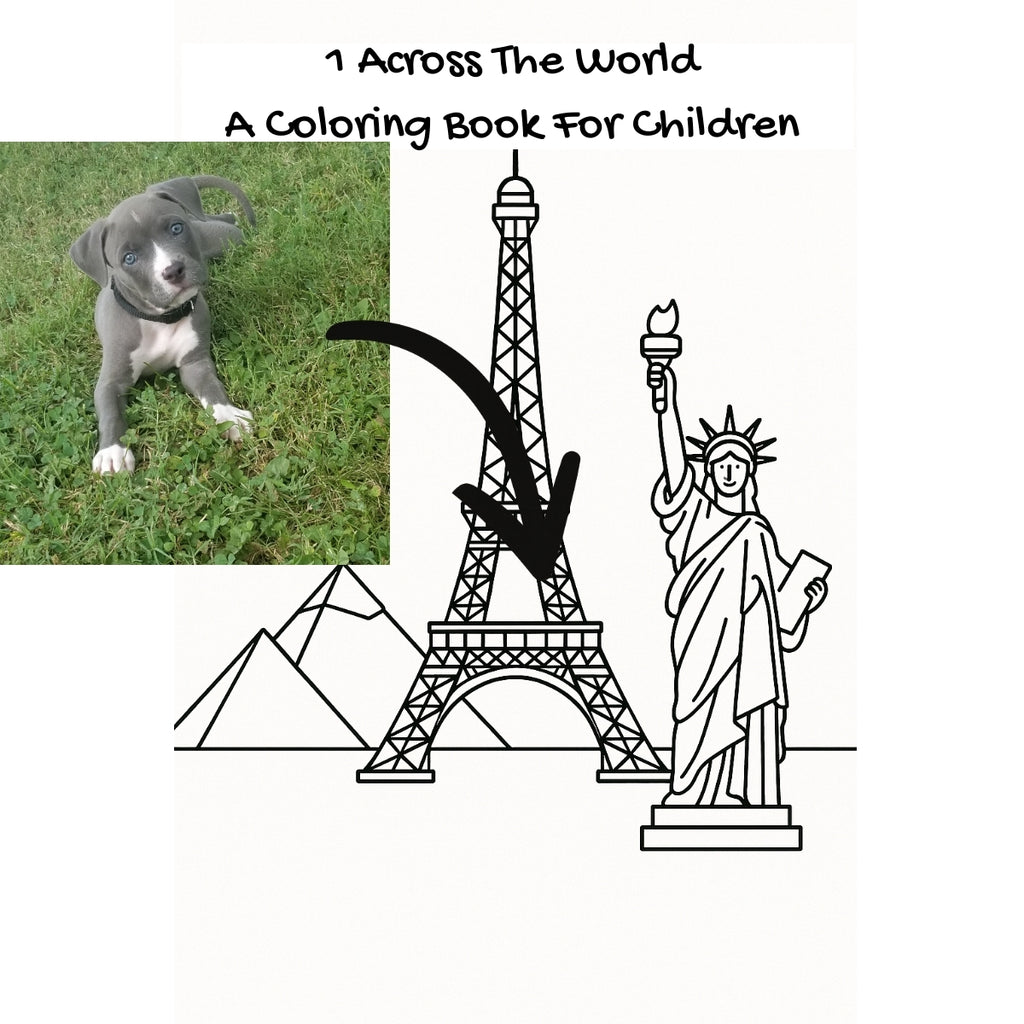 1 Across The World: A Coloring Book For Children