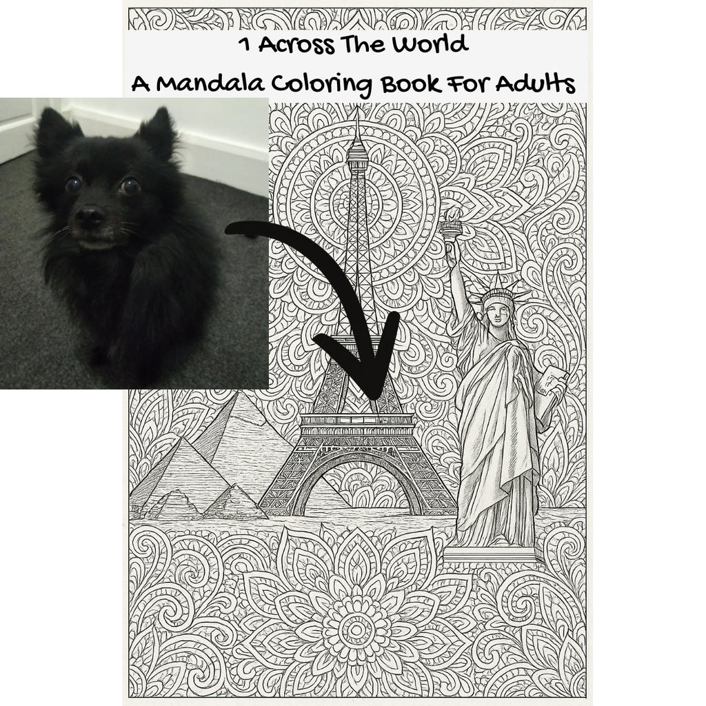 1 Across The World: A Mandala Coloring Book For Adults