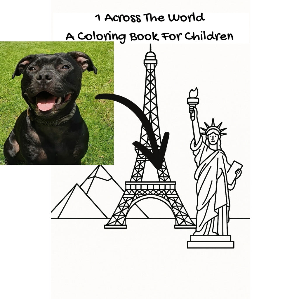 1 Across The World: A Coloring Book For Children