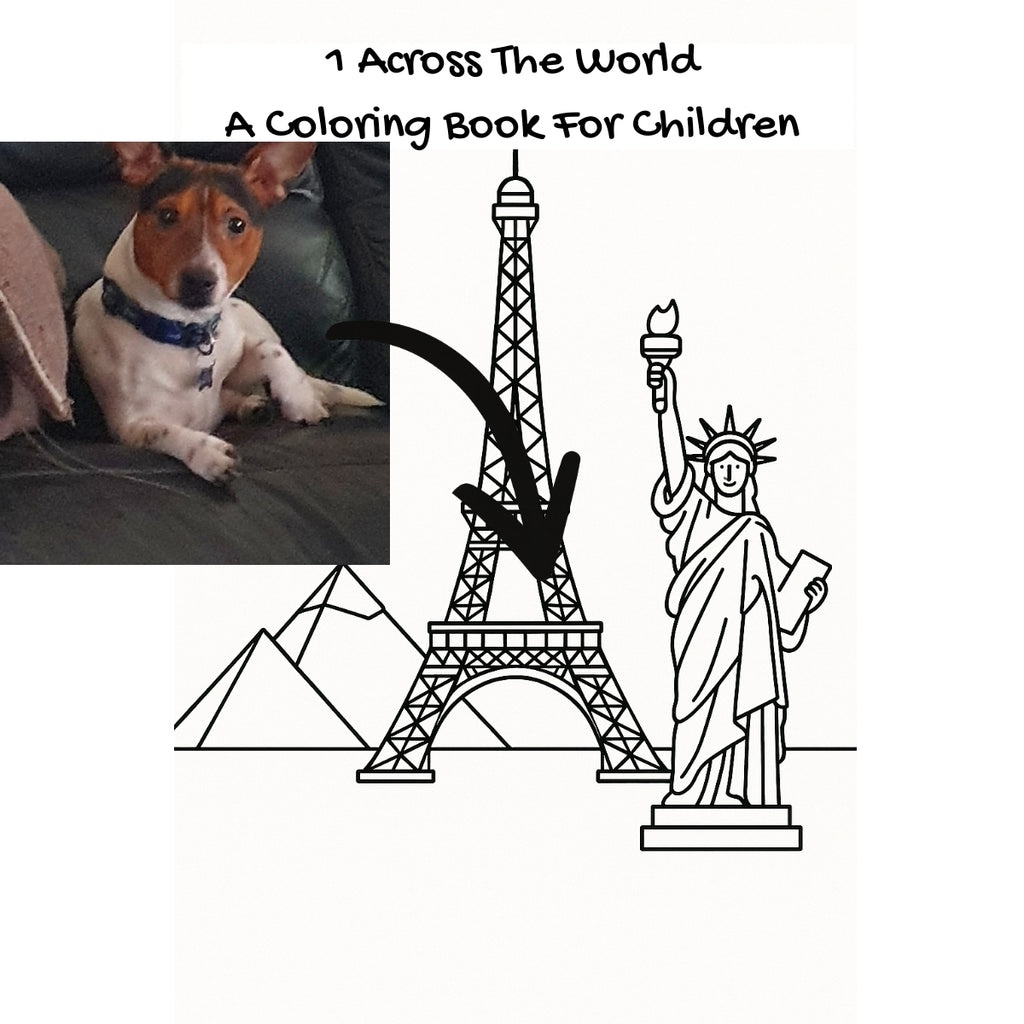 1 Across The World: A Coloring Book For Children