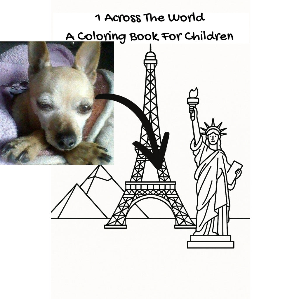 1 Across The World: A Coloring Book For Children