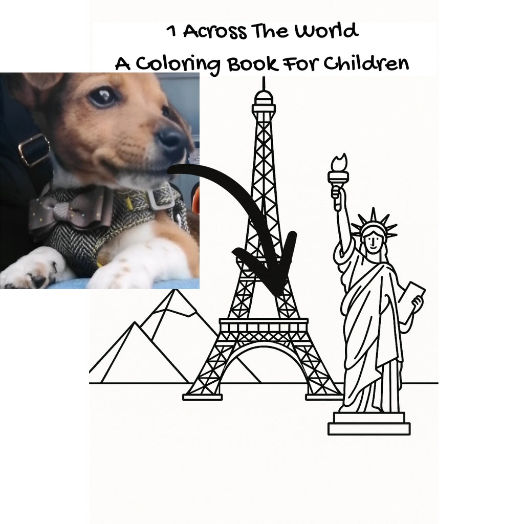 1 Across The World: A Coloring Book For Children