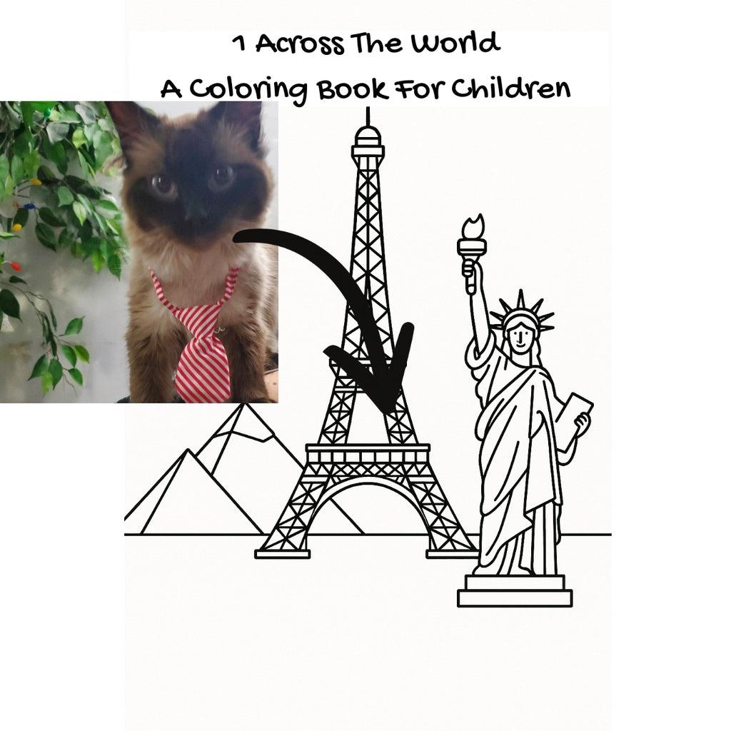 1 Across The World: A Coloring Book For Children