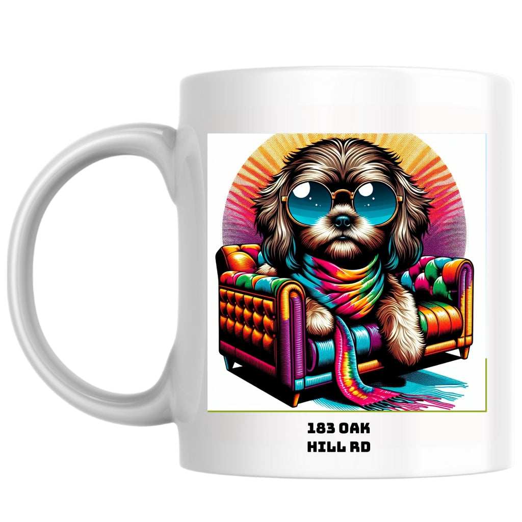 183 Oak Hill Rd the Magnificent: Pop Art Coffee Mug