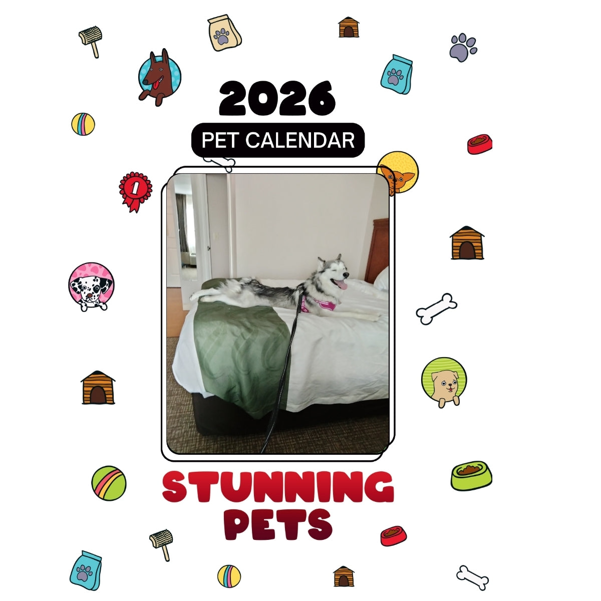 2-Paws Headlines Stunning Pets: A 2026 Pet Calendar