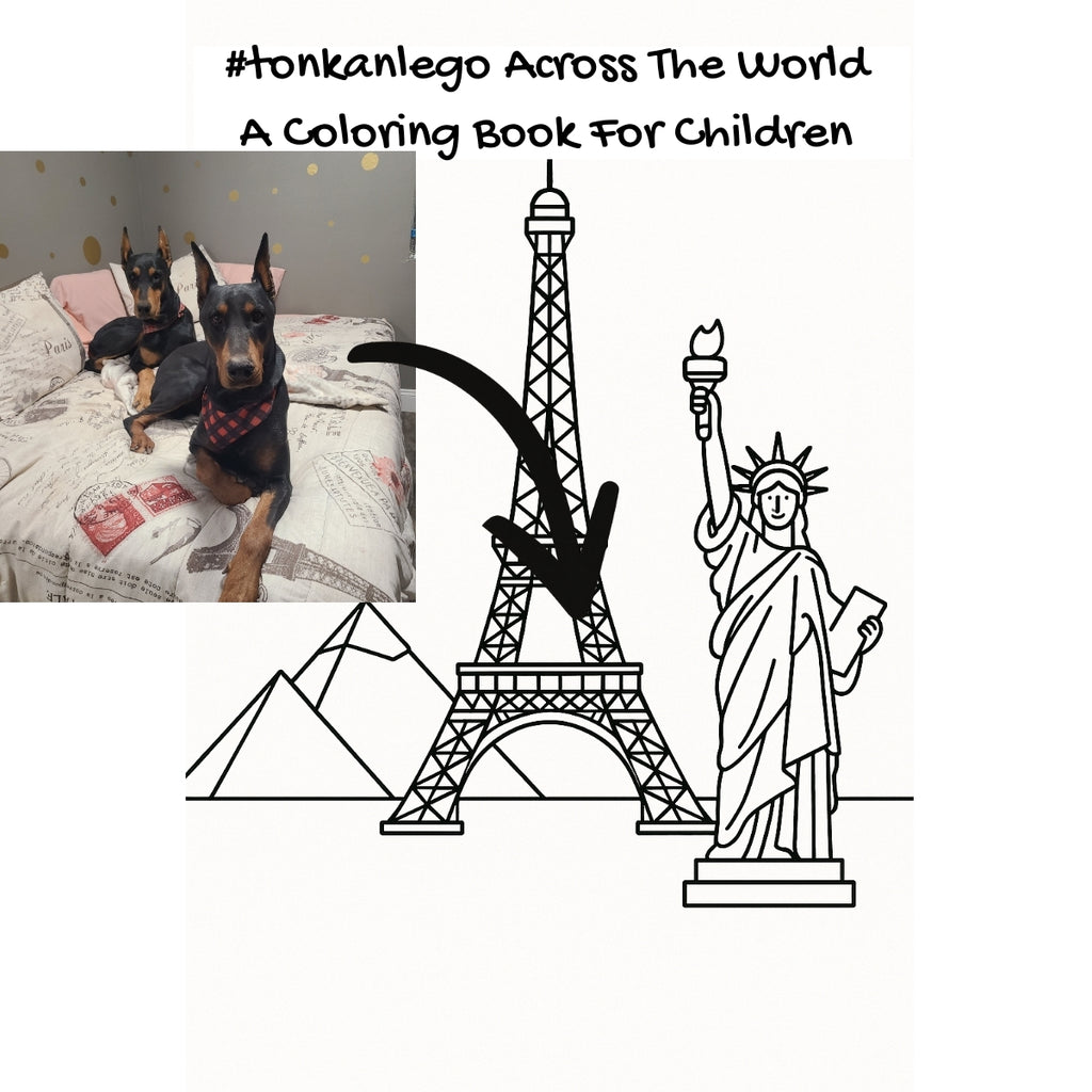 #tonkanlego Across The World: A Coloring Book For Children