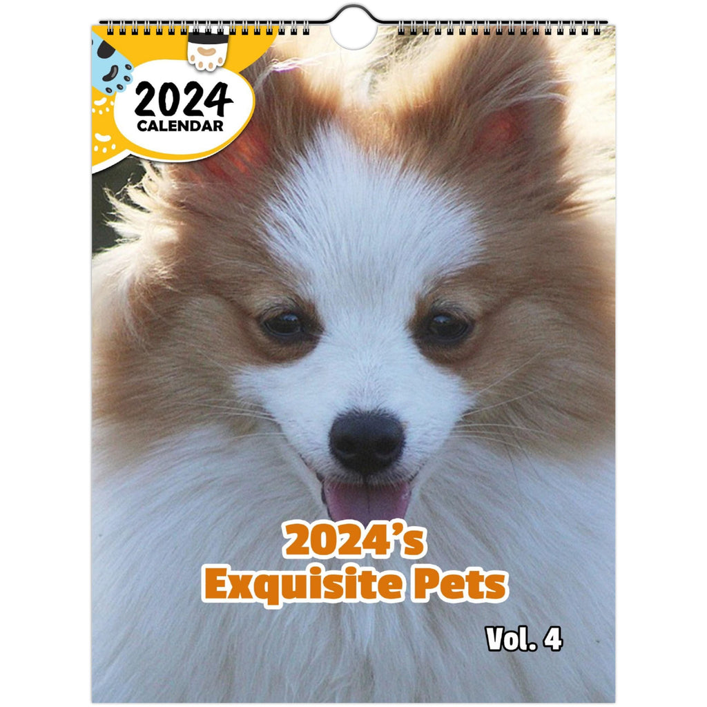 2024's Exquisite Pets Volume Four: 2024 Wall Calendar (Published)