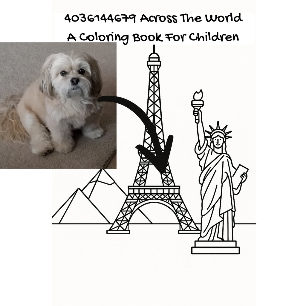 4036144679 Across The World: A Coloring Book For Children
