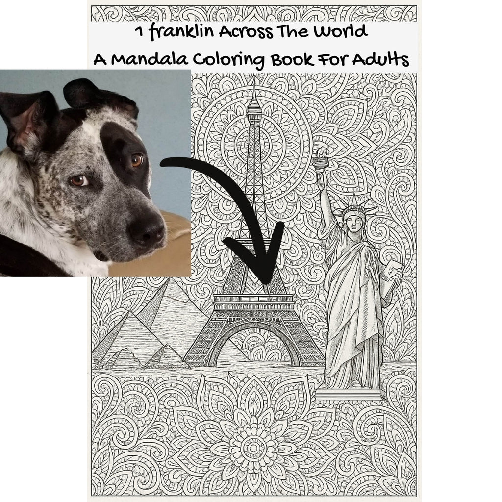 1 franklin Across The World: A Mandala Coloring Book For Adults