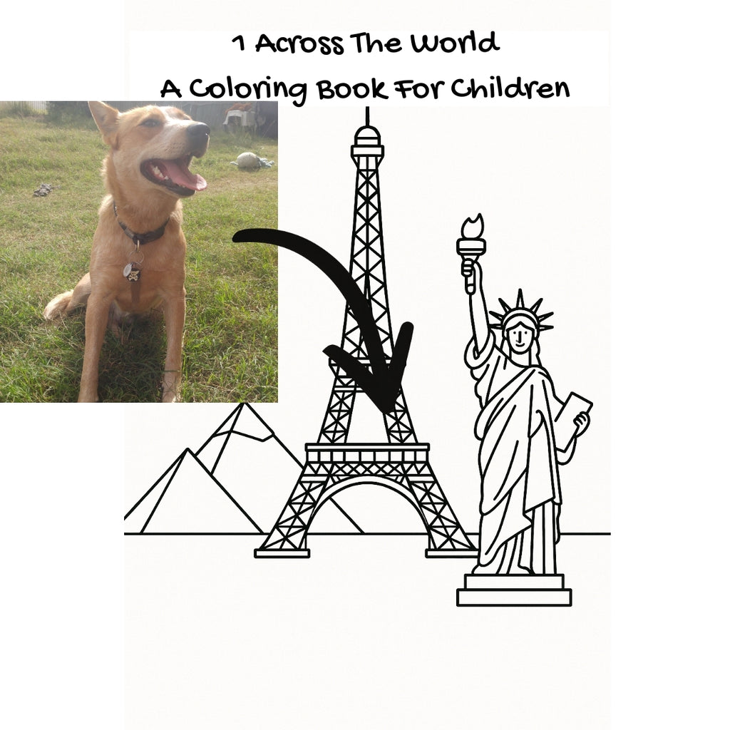 1 Across The World: A Coloring Book For Children
