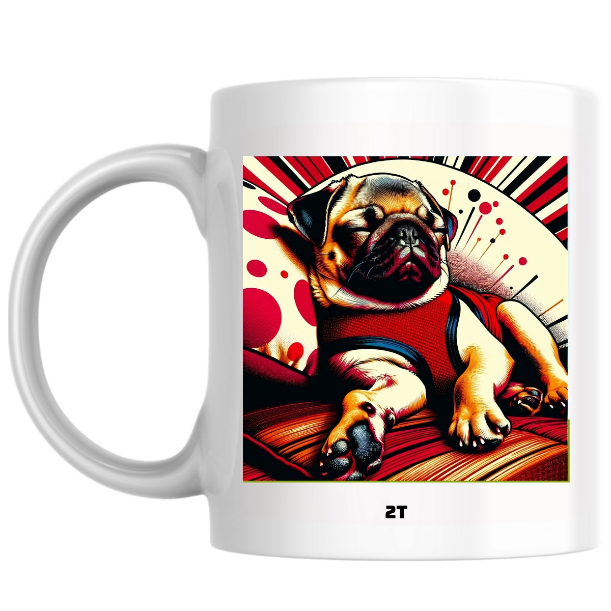 2T the Magnificent: Pop Art Coffee Mug