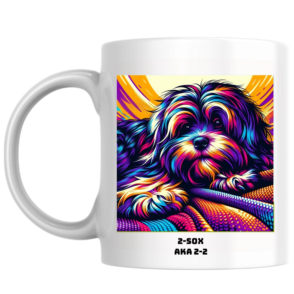 2-Sox AKA 2-2 the Magnificent: Pop Art Coffee Mug