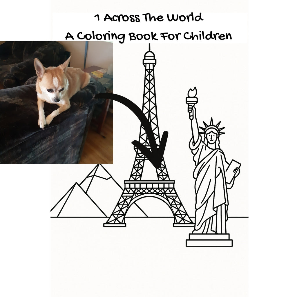 1 Across The World: A Coloring Book For Children