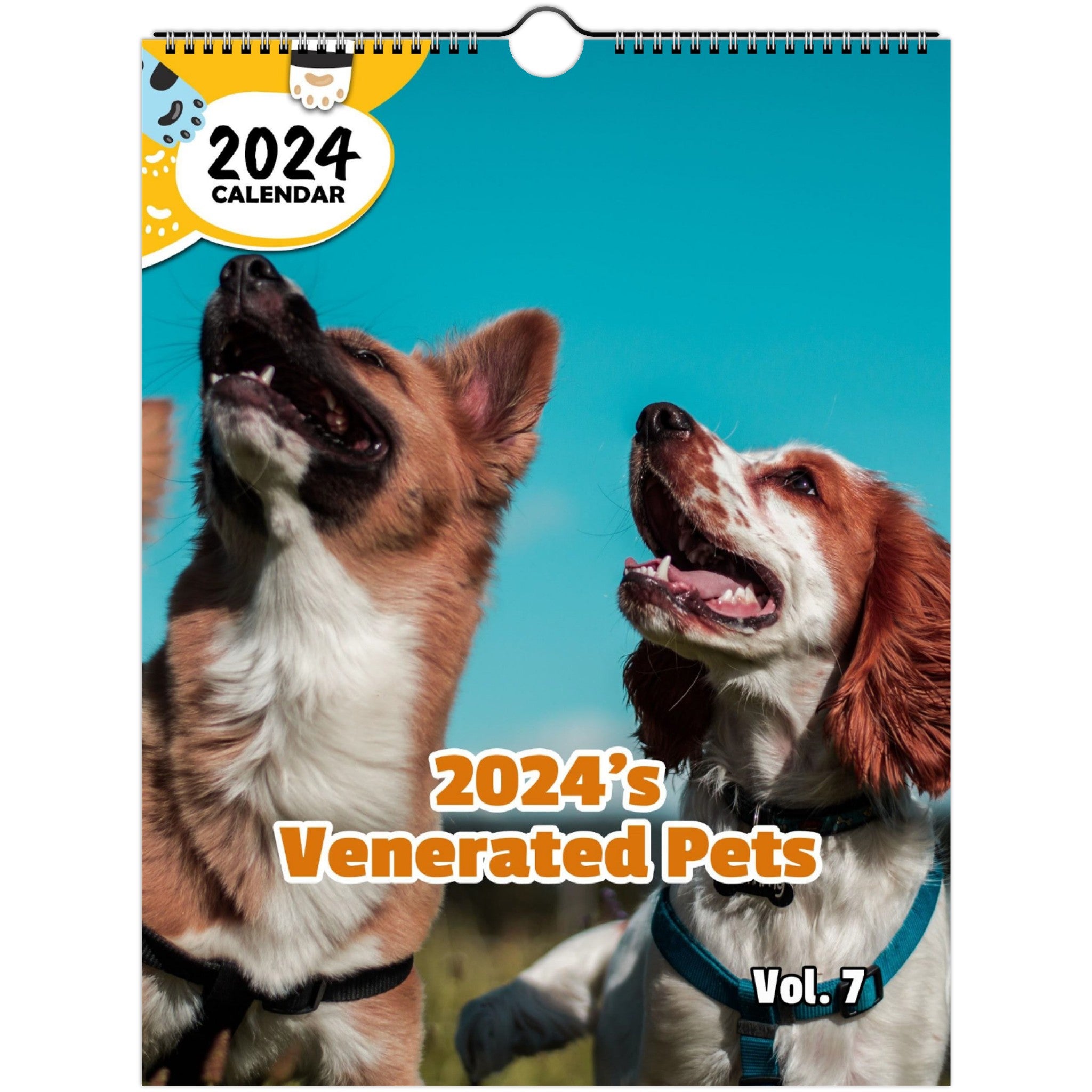 2024's Venerated Pets Volume Seven: 2024 Wall Calendar (Published)