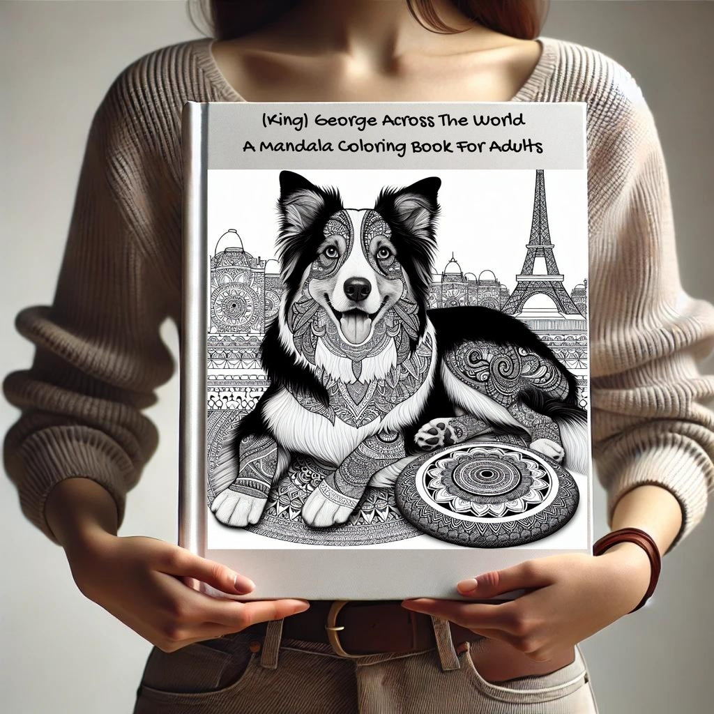 (King) George Across The World: A Mandala Coloring Book For Adults