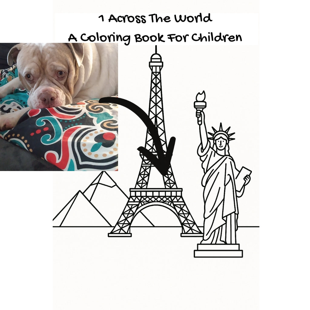 1 Across The World: A Coloring Book For Children