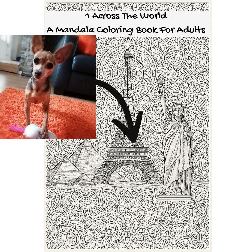 1 Across The World: A Mandala Coloring Book For Adults