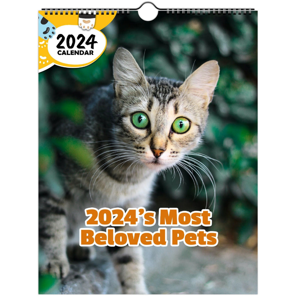 2024's Most Beloved Pets: 2024 Wall Calendar (Published)