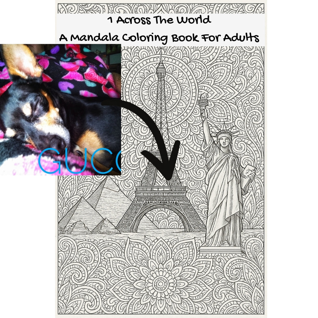 1 Across The World: A Mandala Coloring Book For Adults
