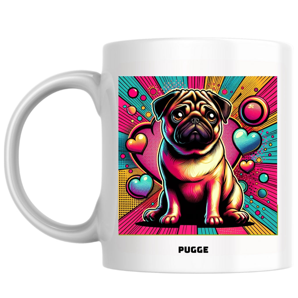 Pugge the Magnificent: Pop Art Coffee Mug