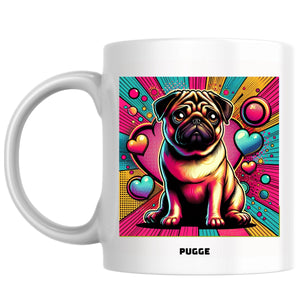Pugge the Magnificent: Pop Art Coffee Mug