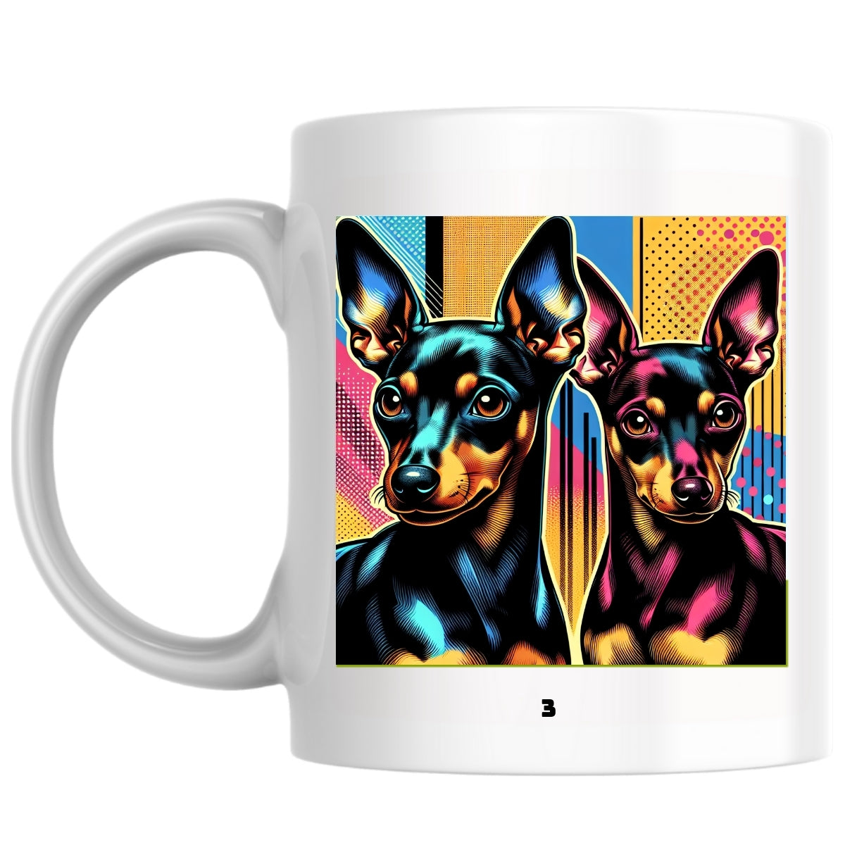 3 the Magnificent: Pop Art Coffee Mug