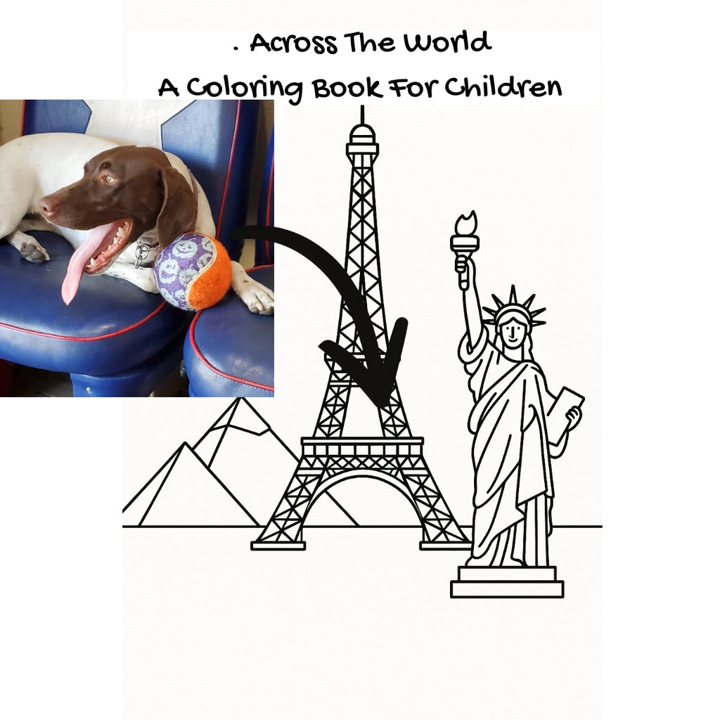 . Across The World: A Coloring Book For Children