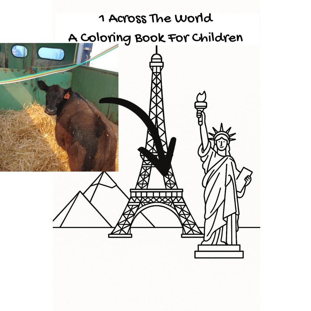 1 Across The World: A Coloring Book For Children