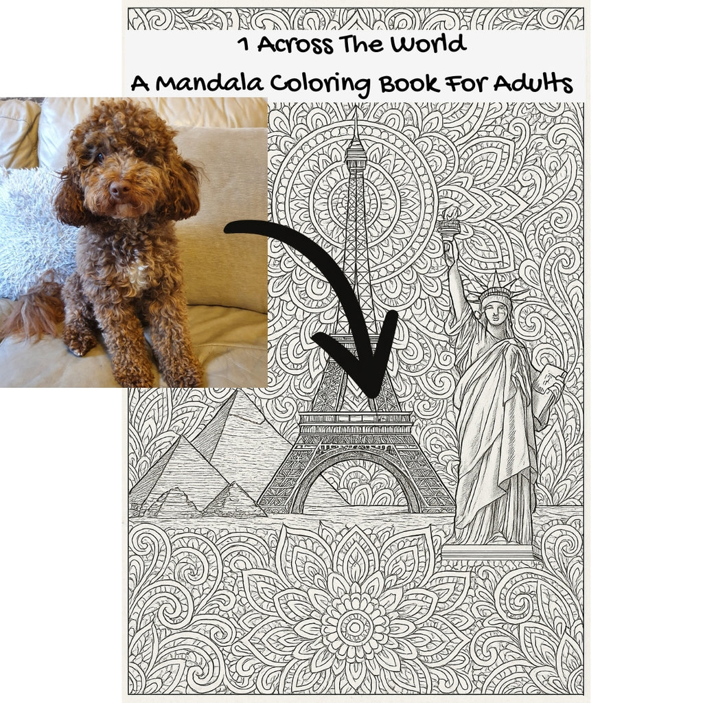 1 Across The World: A Mandala Coloring Book For Adults