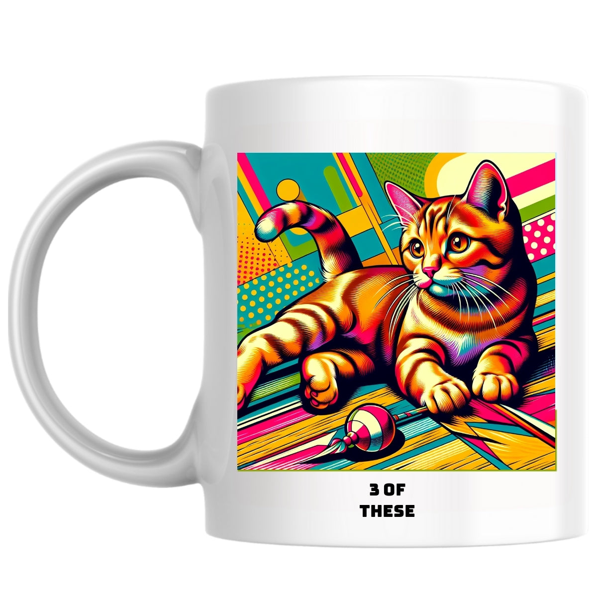 3 of these the Magnificent: Pop Art Coffee Mug