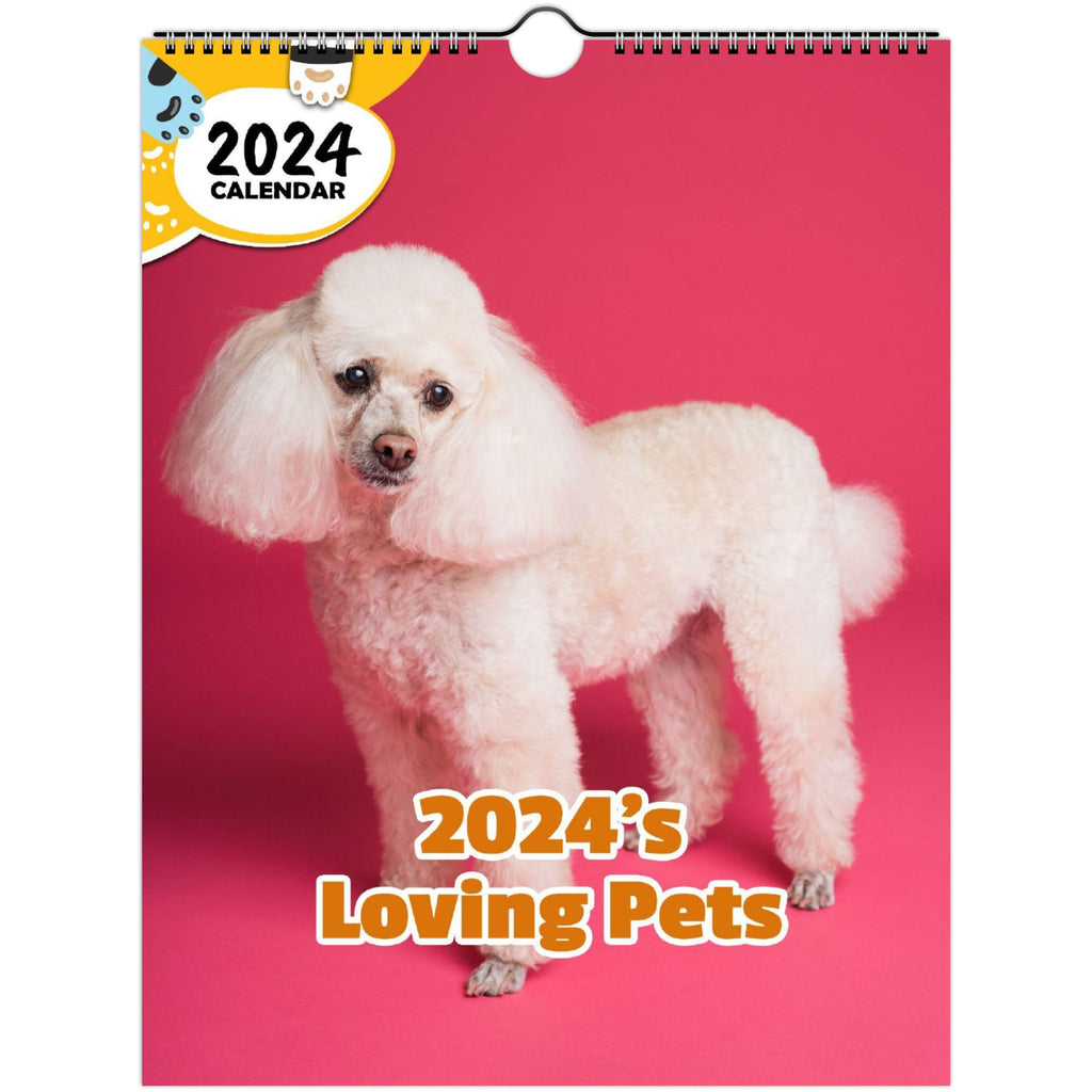 2024's Loving Pets: 2024 Wall Calendar (Published)