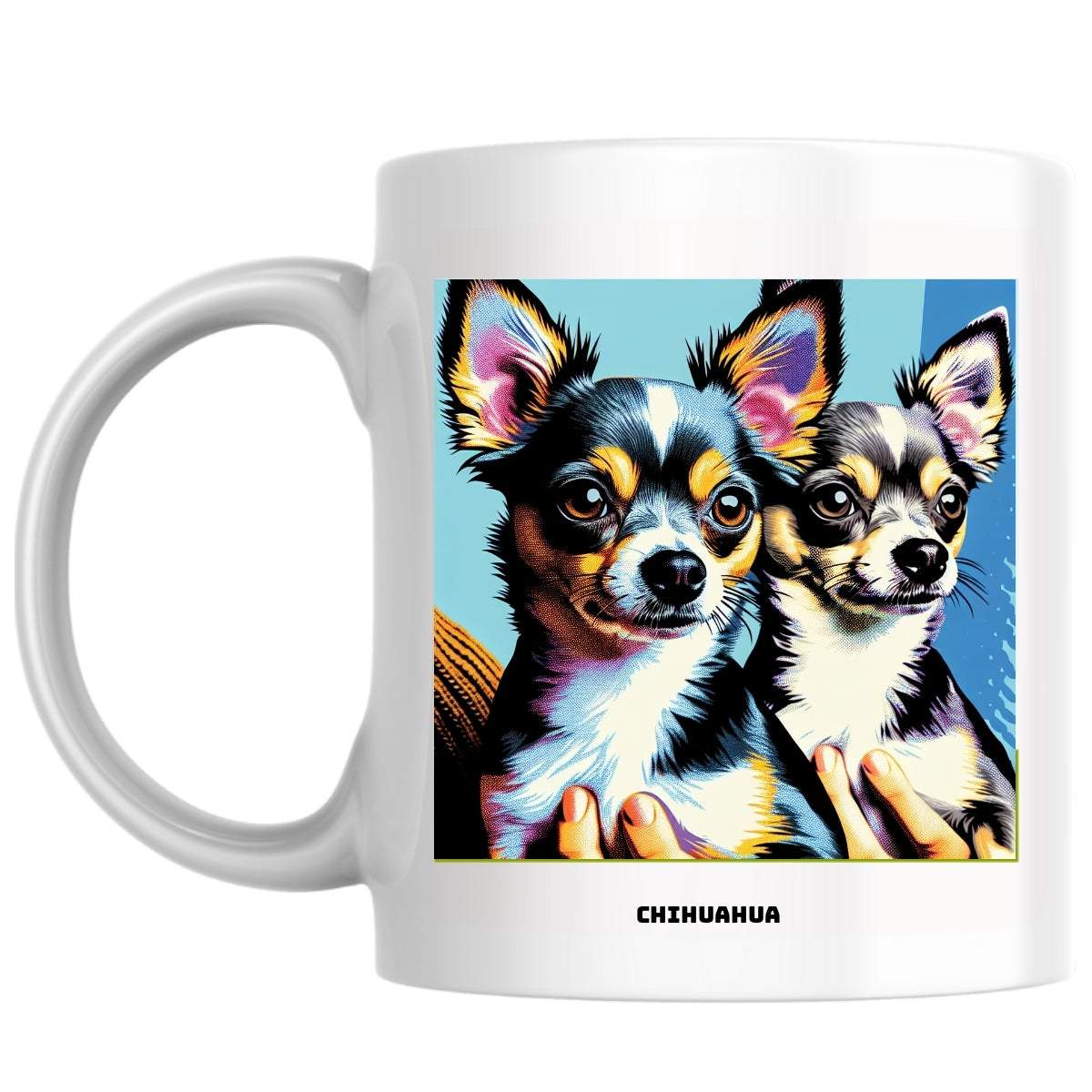 Chihuahua the Magnificent: Pop Art Coffee Mug