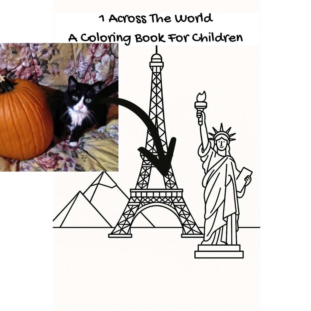 1 Across The World: A Coloring Book For Children