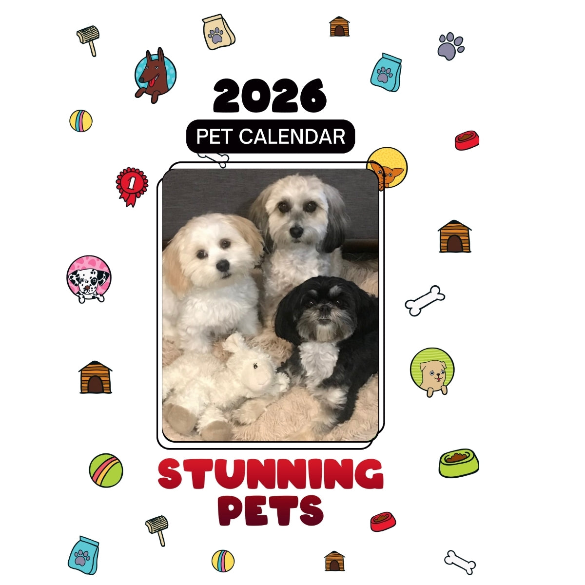 3Amigos Stars in Stunning Pets: A 2026 Pet Calendar