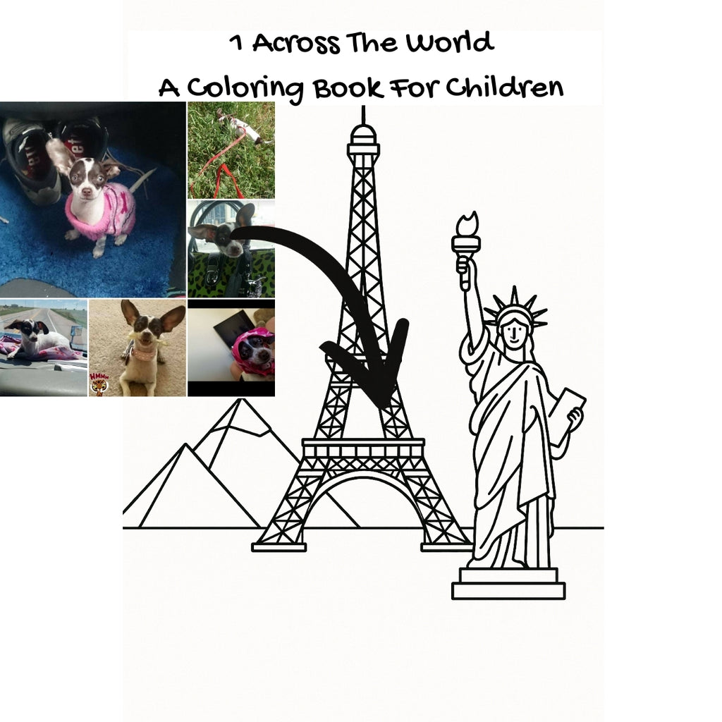 1 Across The World: A Coloring Book For Children
