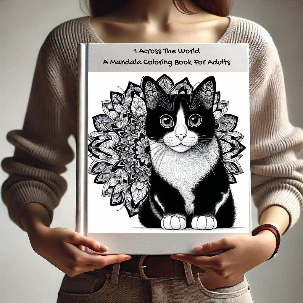 1 Across The World: A Mandala Coloring Book For Adults
