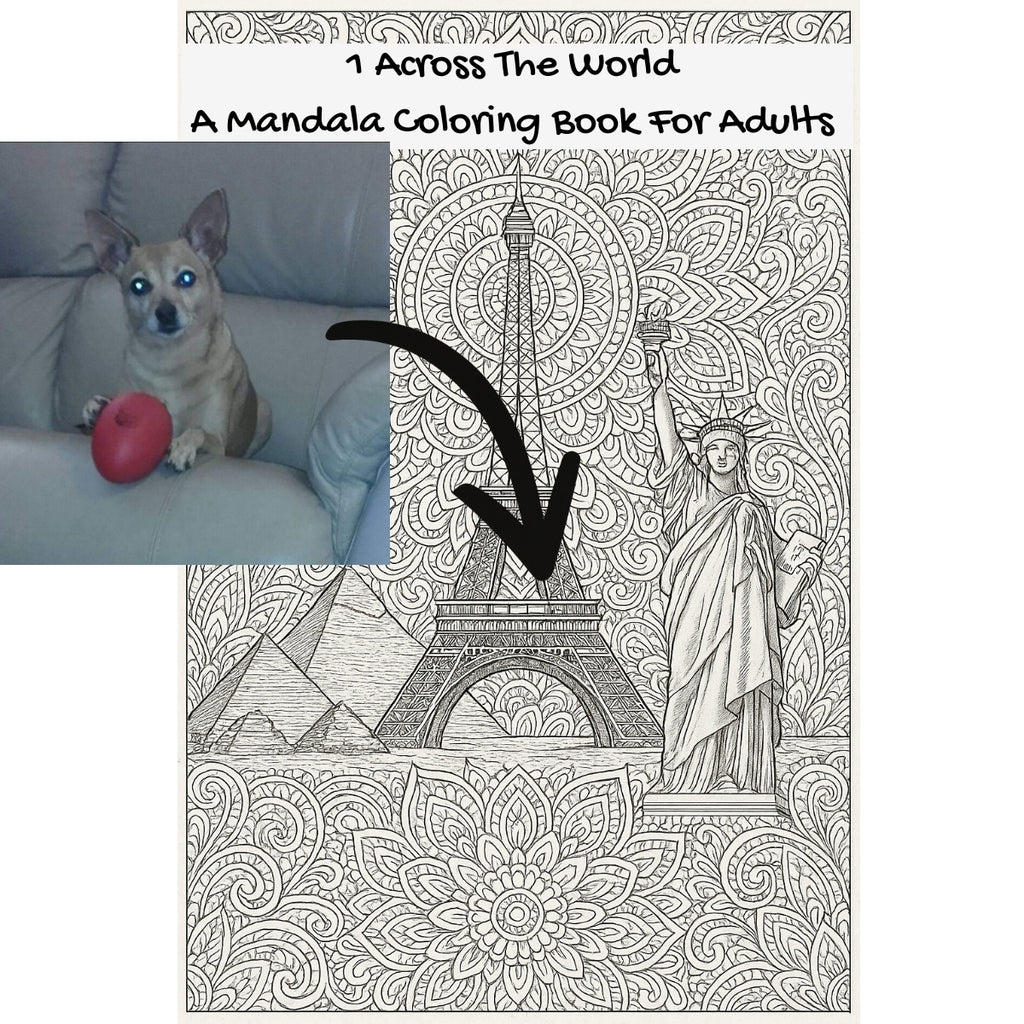 1 Across The World: A Mandala Coloring Book For Adults