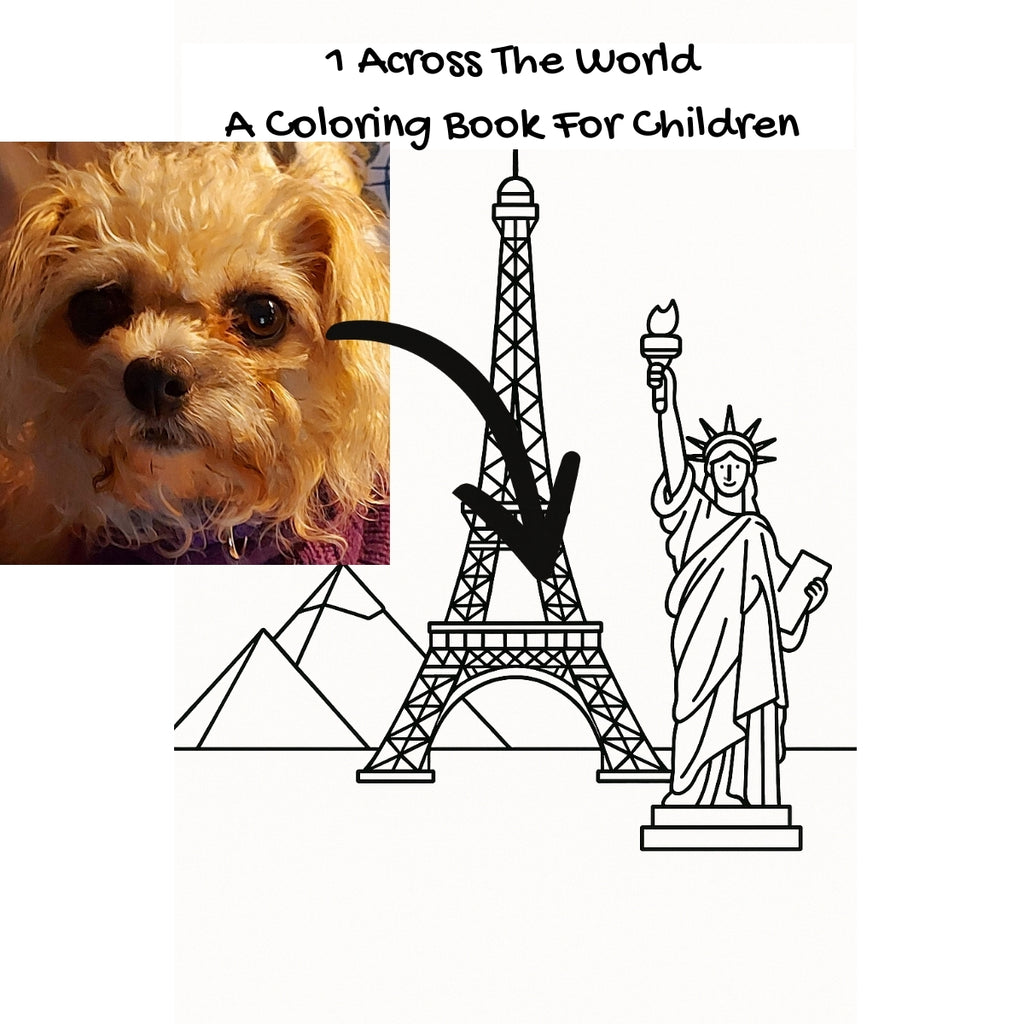 1 Across The World: A Coloring Book For Children