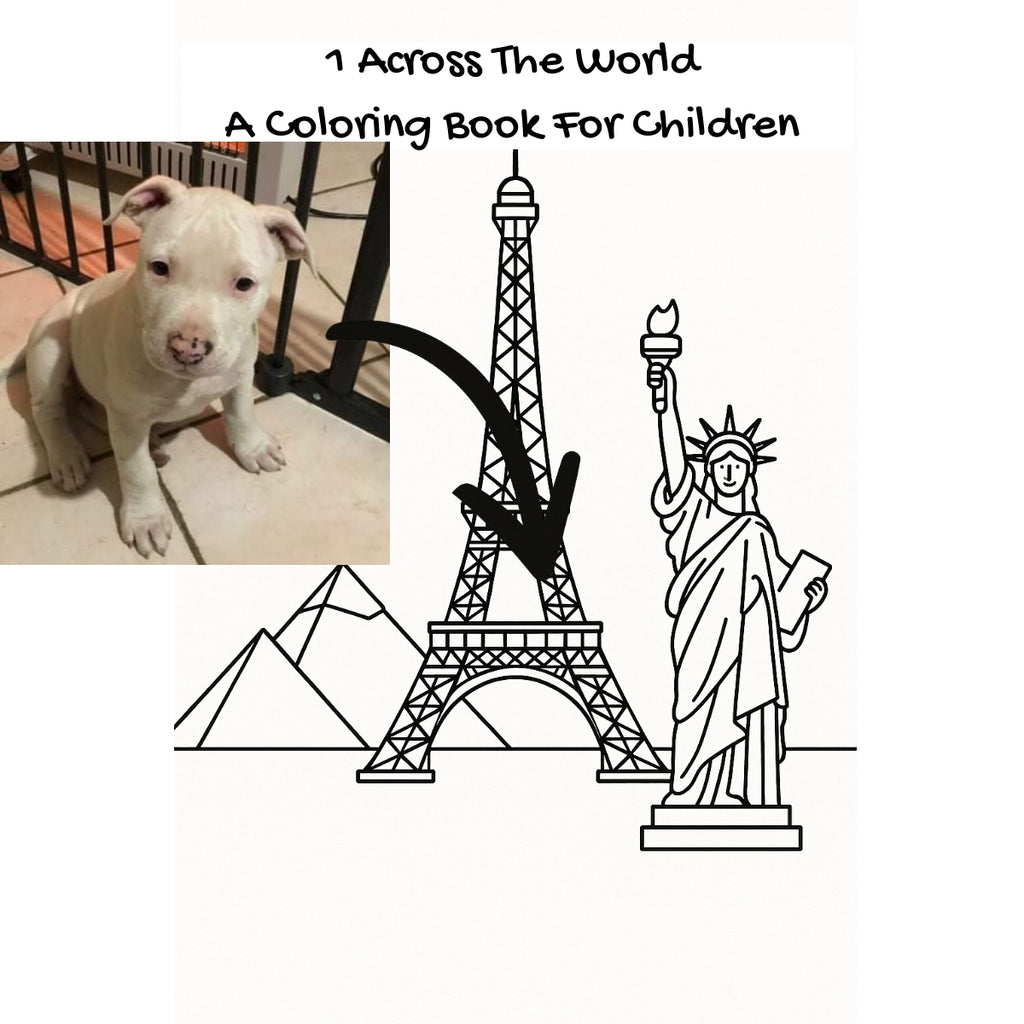 1 Across The World: A Coloring Book For Children