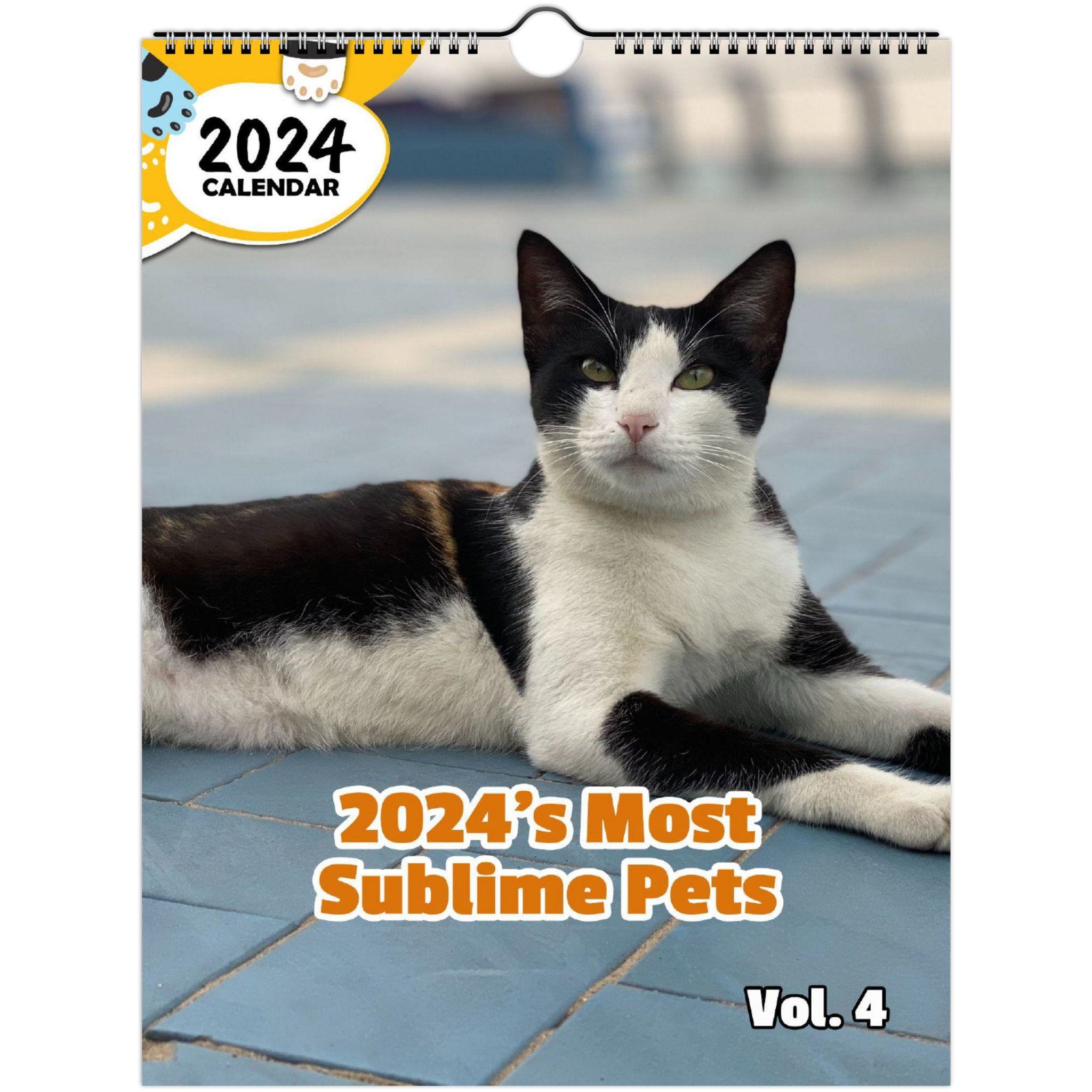 2024's Most Sublime Pets Volume Four: 2024 Wall Calendar (Published)