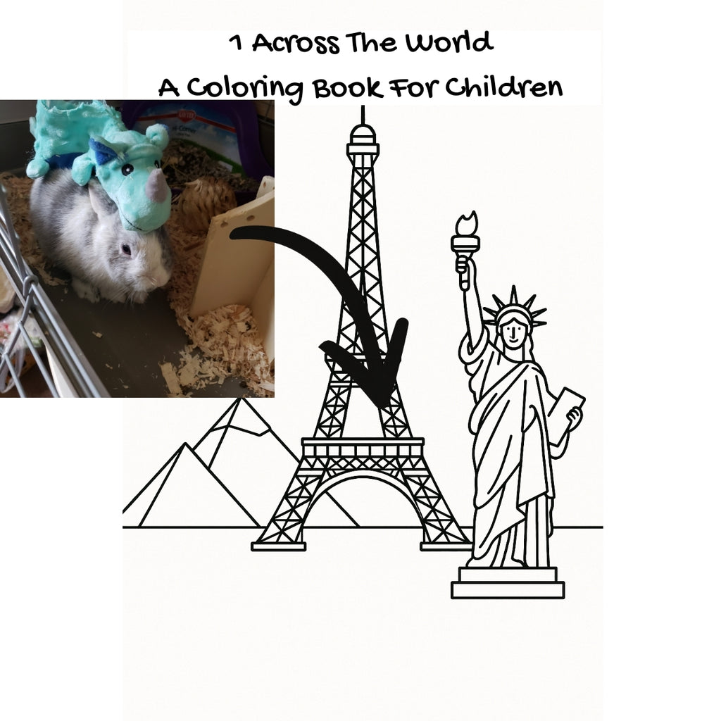 1 Across The World: A Coloring Book For Children