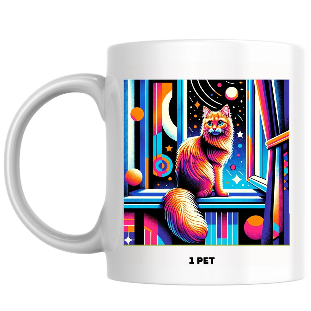 1 pet the Magnificent: Pop Art Coffee Mug