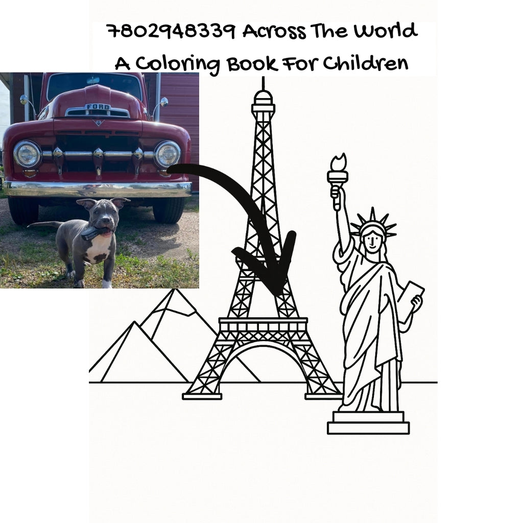 7802948339 Across The World: A Coloring Book For Children