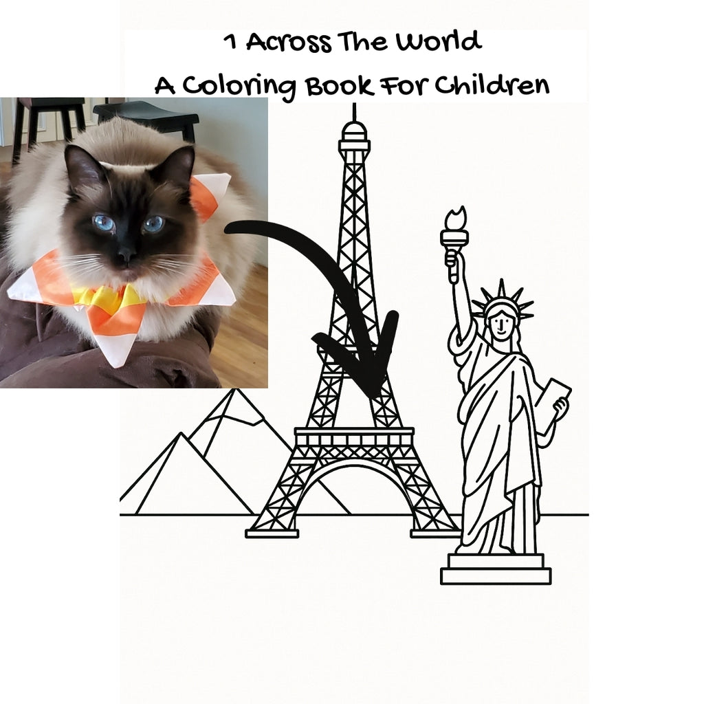 1 Across The World: A Coloring Book For Children