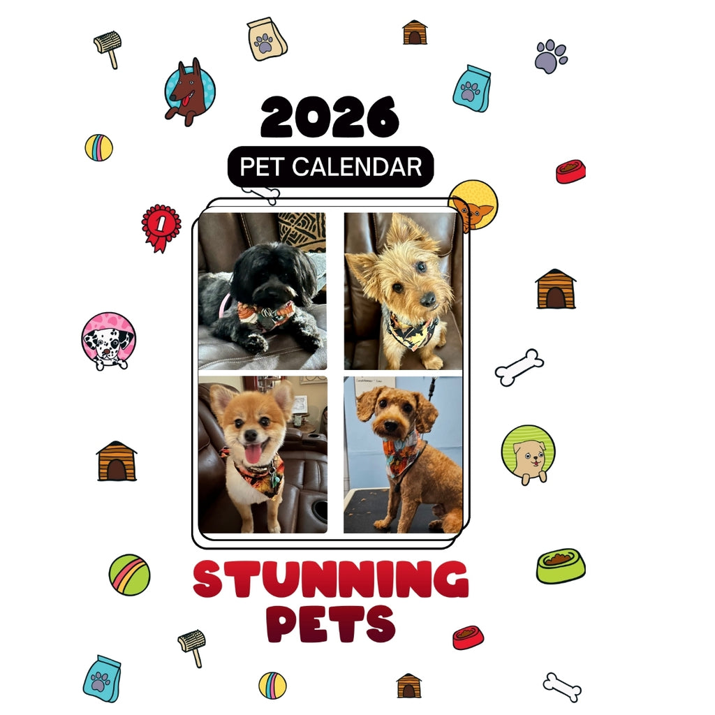 4 Amigos Headlines Stunning Pets: A 2026 Pet Calendar