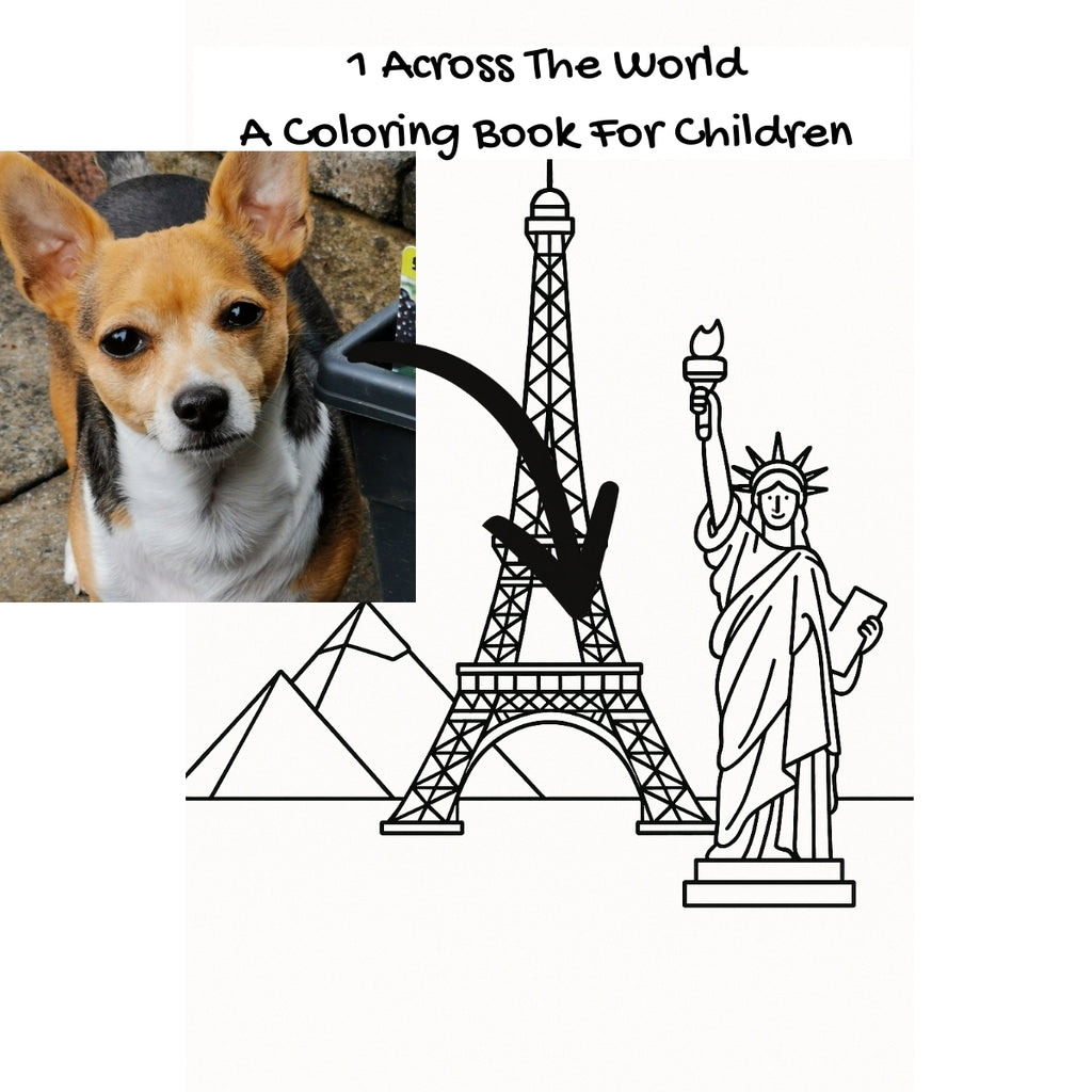 1 Across The World: A Coloring Book For Children
