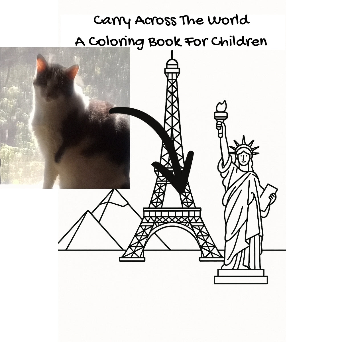 Carry Across The World: A Coloring Book For Children – Praise My Pet!