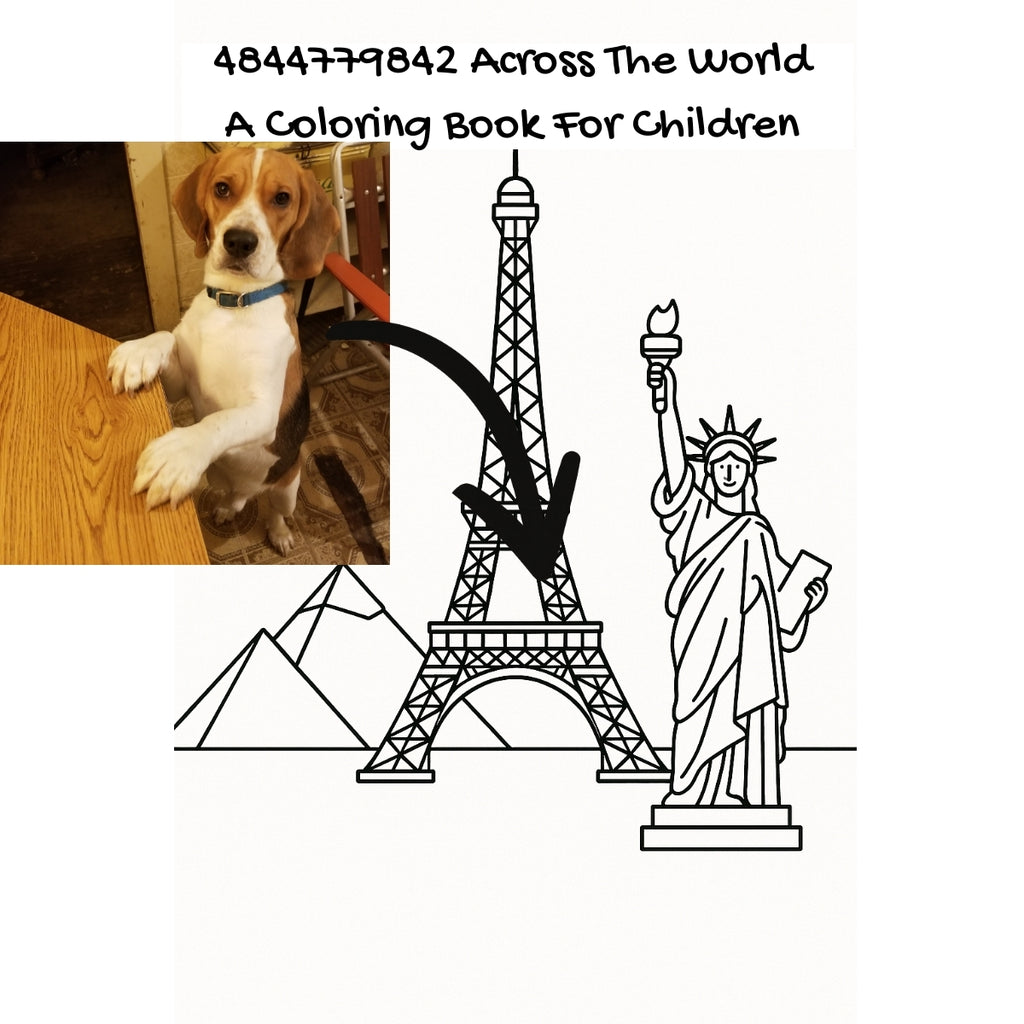 4844779842 Across The World: A Coloring Book For Children