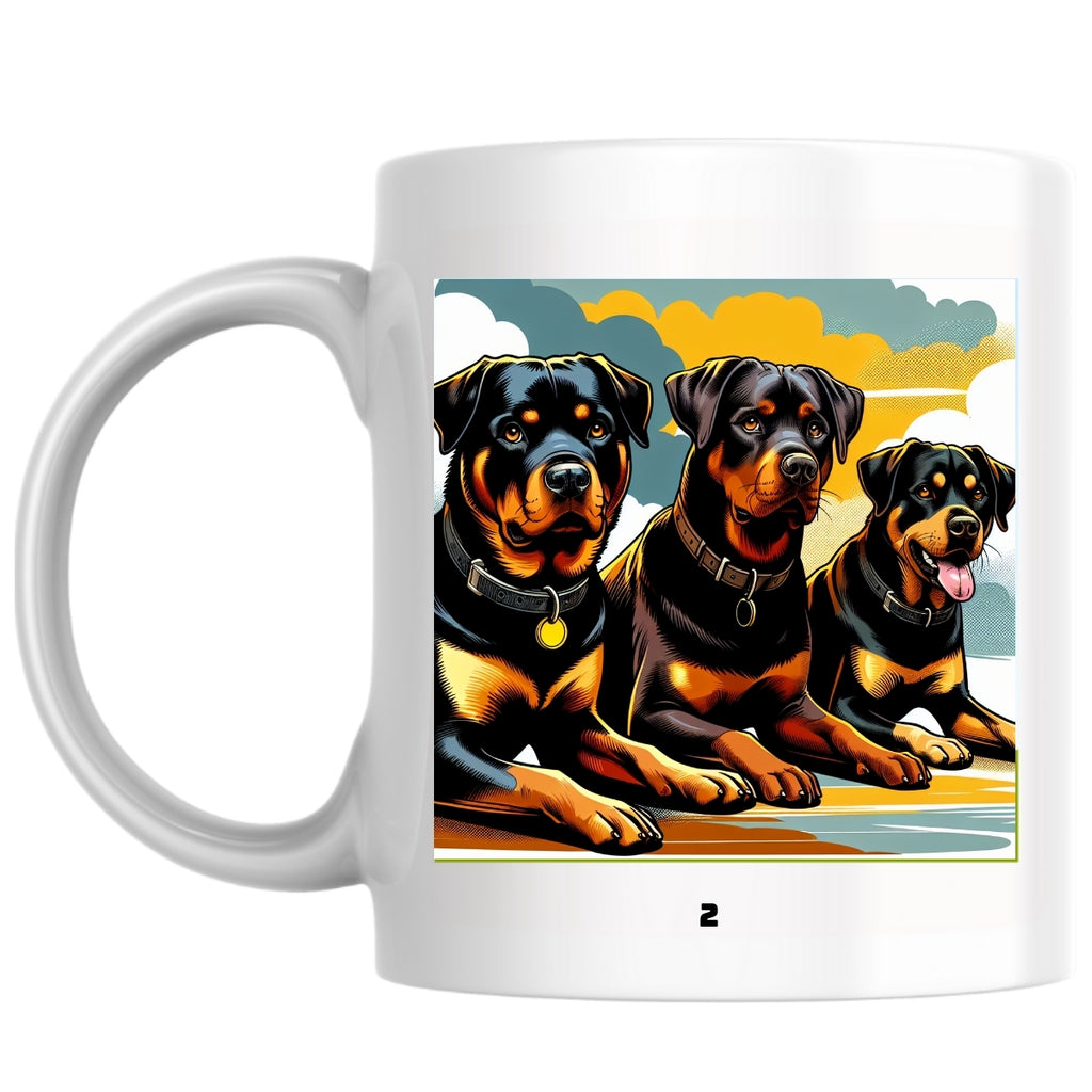 2 the Magnificent: Pop Art Coffee Mug